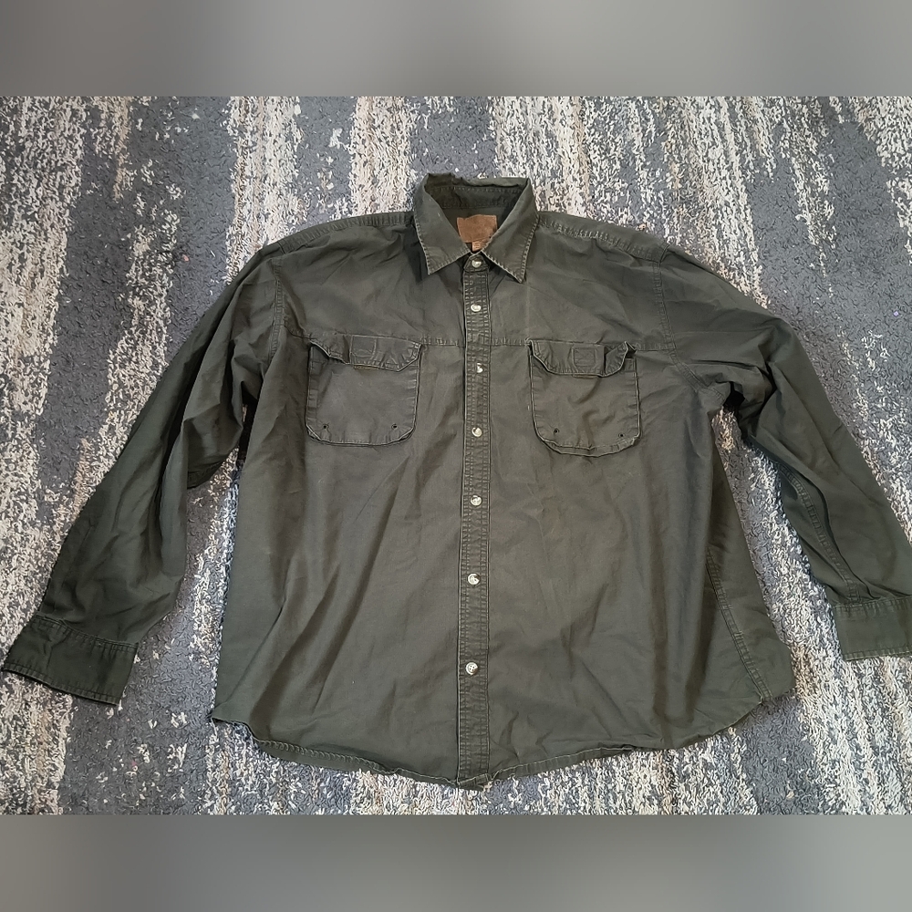 Red Head Button Down Shirt